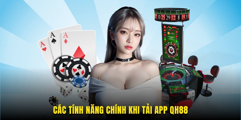 Các tính năng chính được tích hợp trong ứng dụng