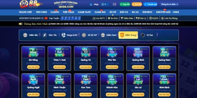 Nhận thưởng nhanh chóng và an toàn tuyệt đối tại QH88